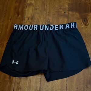 Under Armour Women's Black Athletic Shorts